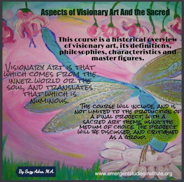 Aspects of Visionary Art and the Sacred Adra ESI 2016